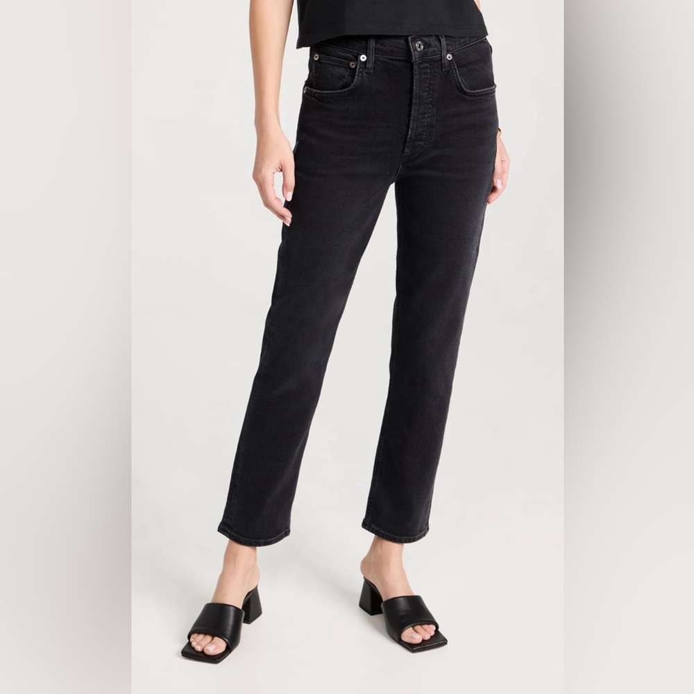 Agolde Riley Jeans in Panoramic Wash Size 26 GUC